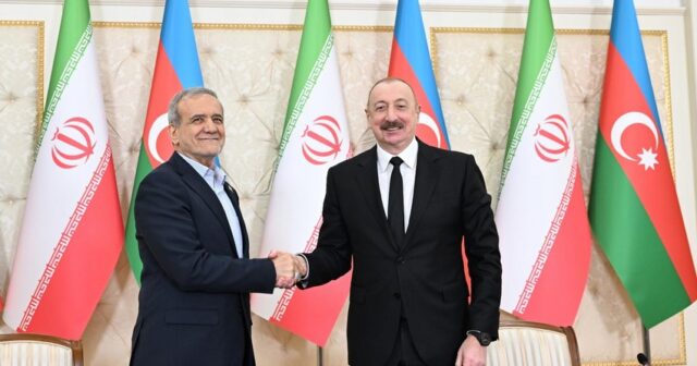 Mesud Pezeşkiyan İlham Aliyev’e tebrik mesajı gönderdi