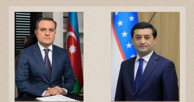 Ceyhun Bayramov Özbekistan Dışişleri Bakanı ile İsrail İran çatışmasını görüştü