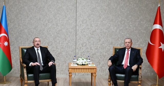 Kahramanmaraş’ta İlham Aliyev ile Recep Tayyip Erdoğan arasında görüş gerçekleşti