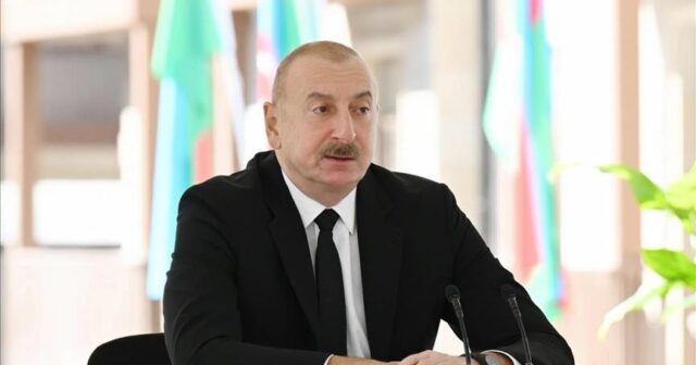 Azerbaycan Cumhurbaşkanı: “Bizim yeşil enerji gündemimiz çok geniş”