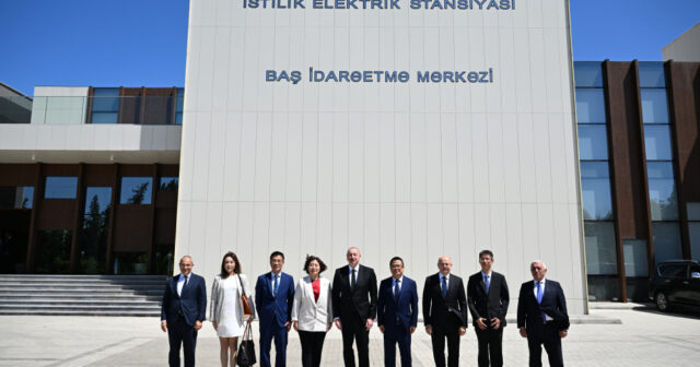 İlham Aliyev Mingeçevir’de Chen Qiang’ı kabul etti