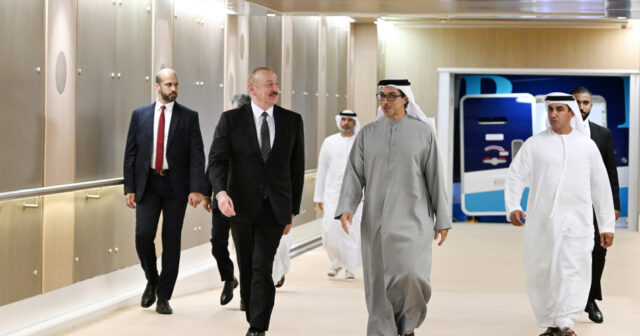 İlham Aliyev Birleşik Arap Emirlikleri’ne ziyarette bulundu