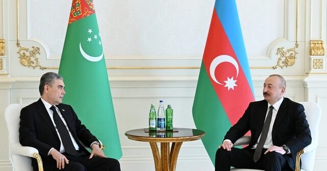 İlham Aliyev’in Gurbangulu Berdimuhamedov ile görüşmesi oldu