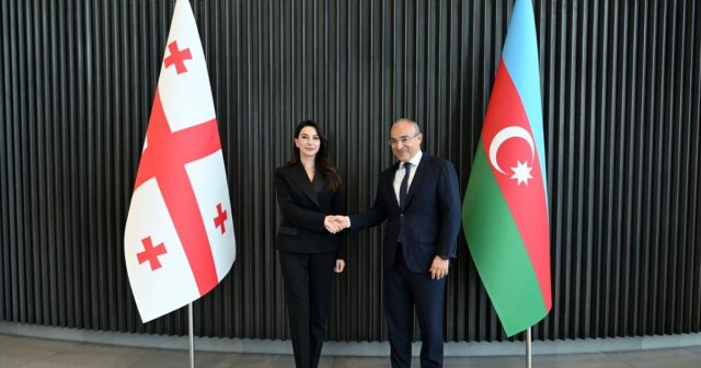 Mikayıl Cabbarov Gürcistan’ın Ekonomi ve Sürdürülebilir Kalkınma Bakanı ile görüştü