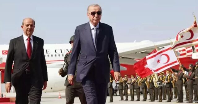 Erdoğan, Barış ve Özgürlük Bayramı’nın ardından KKTC’den ayrıldı