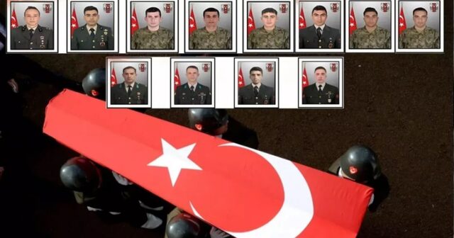 MSB’den 12 askerin şehit olduğu olayla ilgili yeni açıklama