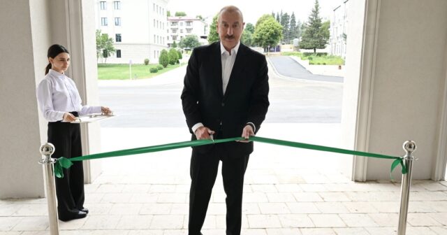 Hankendi Kongre Merkezi’nin açılışı yapıldı