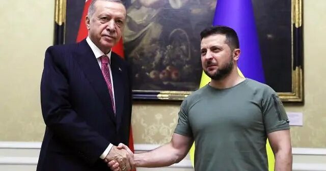 Cumhurbaşkanı Erdoğan, Zelenski ile görüştü